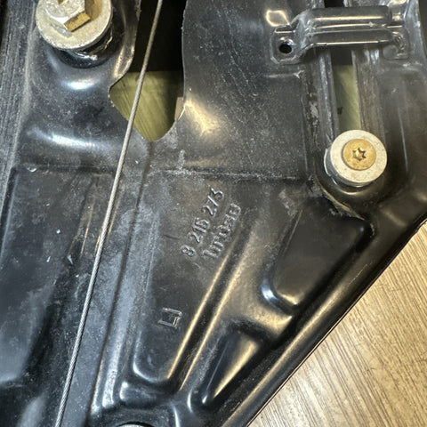01-06 BMW E46 M3 Convertible Left Driver Rear Regulator Quarter Window Glass