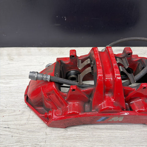 21-25 OEM BMW G80 G82 M3 M4 Front Passenger Side Brake Caliper Brembo Red
