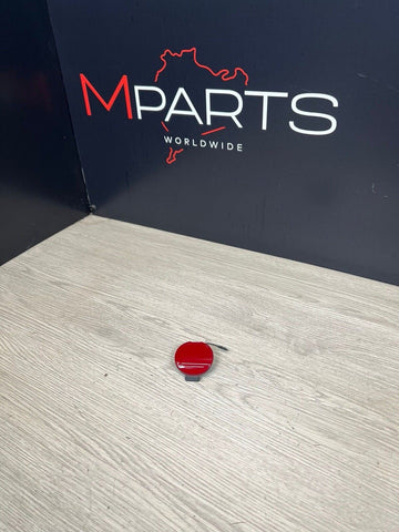 01-06 BMW E46 M3 Rear Tow Hook Eye Cover 2695273 Imola Red