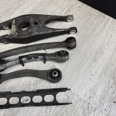 08-13 OEM BMW E90 E92 E93 M3 Rear Driver Left Side Suspension Control Arm SET
