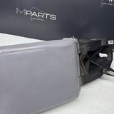 01-06 BMW E46 M3 Center Console Armrest Arm Rest Dove Grey Leather