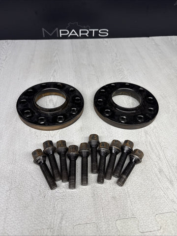 15MM Spacers + Extended Bolts PAIR 5x120 BMW E SERIES