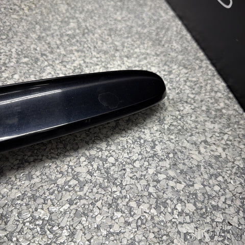 01-06 BMW E46 M3 Convertible Trunk Lid Grip Key Deck Handle Carbon Black