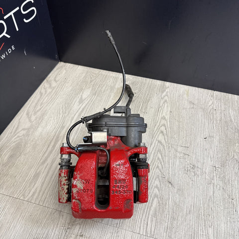 21-25 BMW G80 G82 G83 M3 M4 S58 RIGHT PASSENGER REAR ELECTRIC BRAKE CALIPER RED