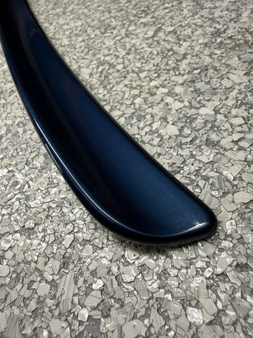 2001-2006 BMW E46 M3 Factory Rear Trunk Spoiler Lip 2695445 Topaz Blue OEM