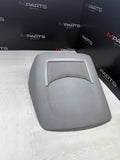 00-06 BMW E46 325 M3 COUPE FRONT SEAT BACK REST STORAGE PANEL OEM DOVE GREY