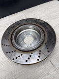 SHW Performance Rear Right Disc Brake Rotor 06-10 BMW E60 E63 E64 M5 M6