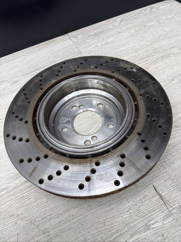 SHW Performance Rear Right Disc Brake Rotor 06-10 BMW E60 E63 E64 M5 M6