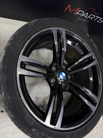 BMW 15-20 F80 F82 F83 M3 M4 Style 437M M Double Spoke Rims Wheels OEM