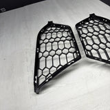 FRONT BUMPER SIDE AIR DUCTS TRIMS GRILLES SET 21-25 BMW G80 G82 G83 M3 M4