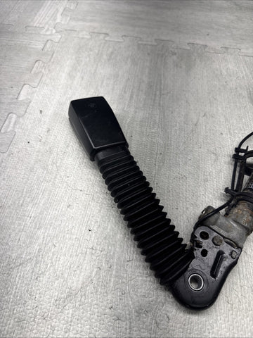 01-06 BMW E46 325 330 M3 Left Driver Lower SeatBelt Seat Belt Buckle Tensioner