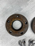 25MM Spacers + Extended Bolts PAIR 5x120 BMW E SERIES