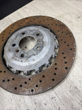 13-17 BMW F06 F10 F12 F13 M5 M6 REAR BRAKE DISCS ROTORS