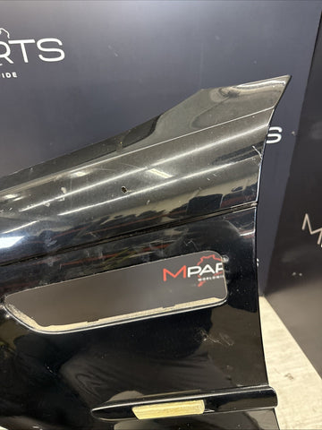 01-06 BMW E46 M3 Driver Left Fender Jet Black