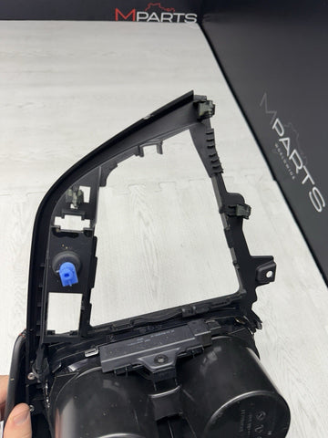 15-20 BMW F80 F82 F83 M3 M4 Front Cup Holder Center Console Trim Red Stitching