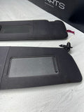 01-06 BMW E46 M3 Left Right Visors Sticker Peeling Off