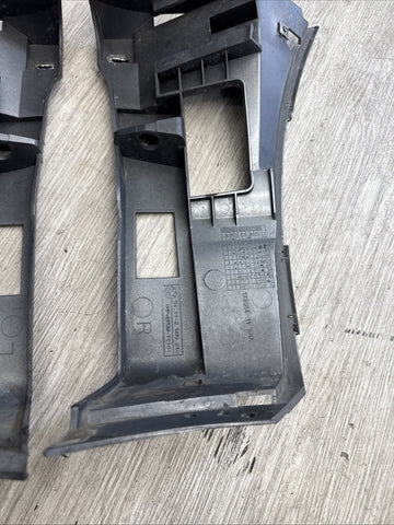01-06 BMW E46 M3 FRONT BUMPER COVER GUARDS BRACKETS 2695247