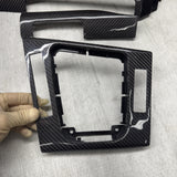 01-06 BMW E46 M3 Convertible Interior Armrests Trim Carbon Fiber *Notes*
