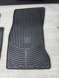 BMW OEM E46 325 330 M3 All Weather Rubber Floor Mat Set 2pc Front