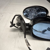 01-06 BMW E46 M3 Side View Door Mirrors Pair Jet Black *Notes*