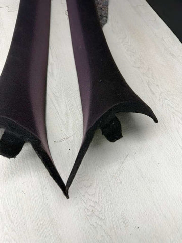 92-99 BMW E36 325 328 M3 Front A Pillar Pillars Cover Trims Set OEM