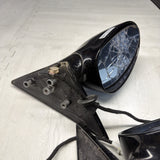01-06 BMW E46 M3 Side View Door Mirrors Pair Jet Black *Notes*