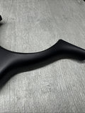 OEM 01-06 BMW E46 M3 Lower Steering Wheel Trim Cover Plate Black