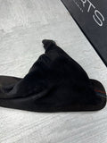 01-06 BMW E46 M3 EMERGENCY PARKING E BRAKE SUEDE BOOT TRI STITCH