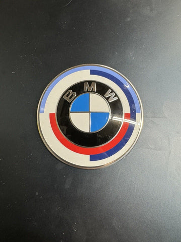 Genuine BMW X3 M X5 X6 Z4 F95 F96 G01 Badge 50 years M diameter 82MM 51148087193