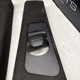 GENUINE BMW E46 B Pillar Trims Column Cover Pillars Pair Black *Peeling*