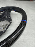 BMW G80 G82 G83 M3 M4 20-23 OHC Carbon fiber Steering Wheel Tri Stitch AUTO