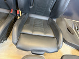 BMW 21-24 G80 M3 Sedan Seats & Panels Black Leather Powered