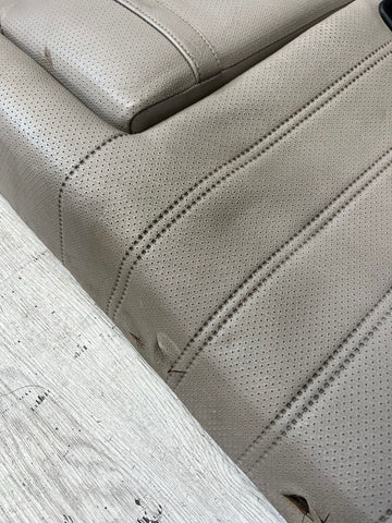 BMW OEM E30 86-92 COUPE REAR SEAT BACK REST BACKREST CUSHION BEIGE LEATHER