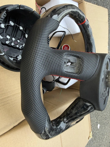 Custom Audi Rs3 S3 A3 Steering Wheel Forged Carbon Fiber