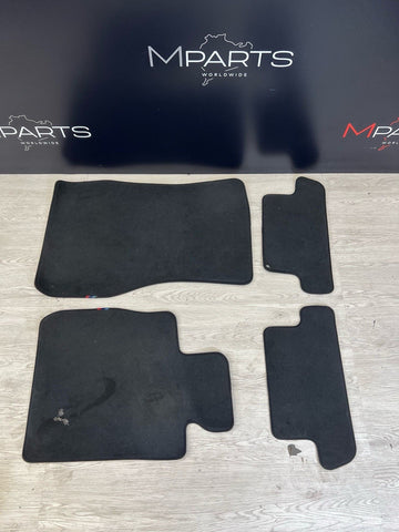 Set 4 Interior Floor Mats Carpets Black OEM 20-24 BMW F92 M8 Coupe