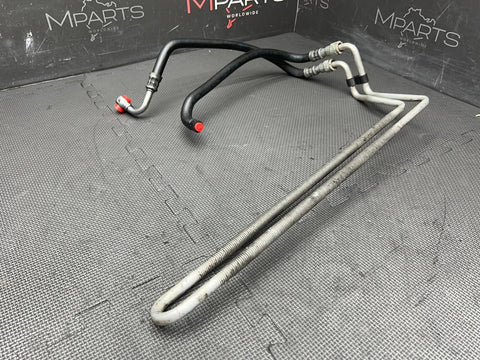 2001-2006 BMW M3 E46 S54 POWER STEERING OIL COOLER ALUMINUM LINES PIPES OEM
