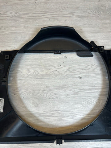 01-06 BMW E46 M3 RADIATOR FAN SHROUD COVER PLASTIC OEM 17112228943 2229990