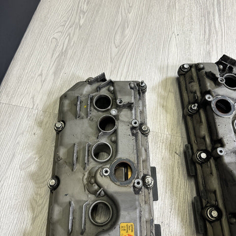 2008-2013 BMW E90 E92 E93 M3 S65 V8 Valve Covers Pair LH RH 7838268 7838267