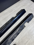 01-06 BMW E46 M3 Rocker Panel Side Skirts OEM Carbon Black *Notes*