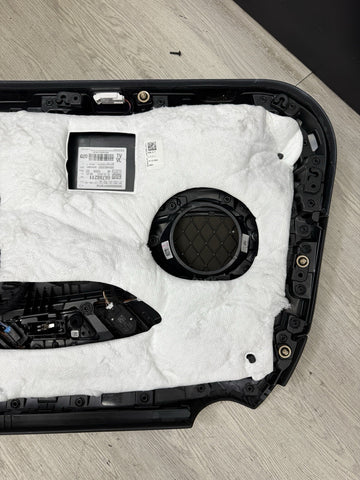 BMW 21-26 G80 M3 Front Left Kyalami Orange Leather Door Panel