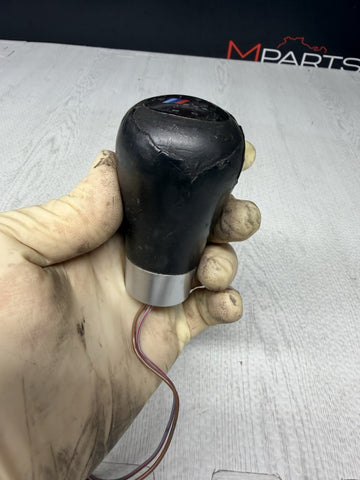 BMW 01-06 E46 M3 6 Speed Shift Knob ZHP OEM Illuminated *Worn