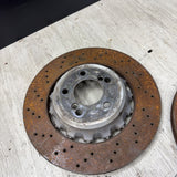 OEM 15-20 BMW F80 F82 F83 F87 M2 M3 M4 Rear Brake Disc Rotors