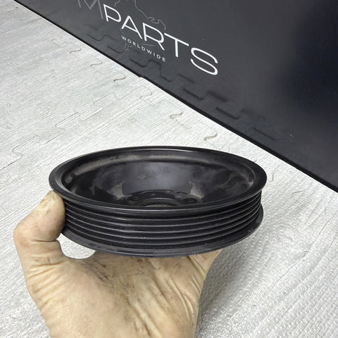 08-13 BMW E90 E92 E93 M3 S65 WATER PUMP PULLEY 7838676 11517838676