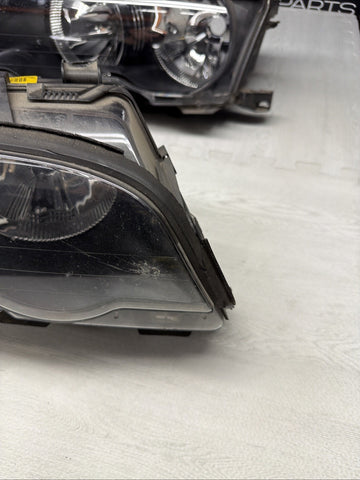 02-06 BMW E46 M3 ORIGINAL Halogens Headlights Stock *Notes*
