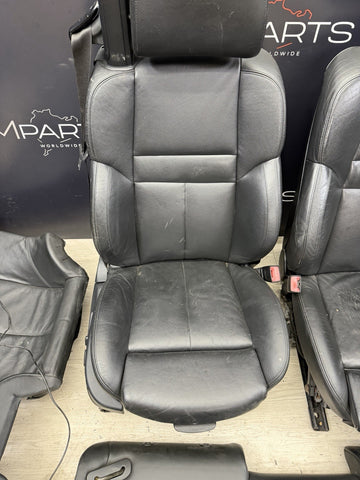 MBMW E64 M6 08-10 CONVERTIBLE FRONT REAR LEATHER SPORT SEAT BLACK DOOR CARDS