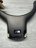 01-06 BMW E46 M3 Lower Steering Wheel Trim Cover Plate Titan Shadow Grey