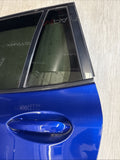 (PICKUP ONLY) 18-24 BMW F97 G01 X3 X3M Rear Left Driver Door  Marina Bay Blue