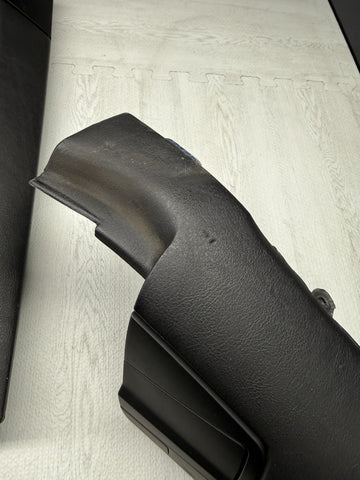 BMW 01-06 E46 325 330 M3 OEM Convertible Rear Top Lateral Trims Panels Black