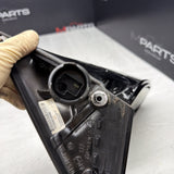 13-16 BMW F10 M5 LEFT DRIVER SIDE MIRROR NO CAMERA SAPPHIRE BLACK OEM