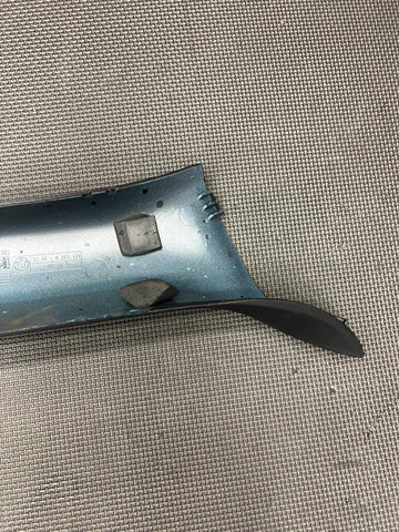 01-06 BMW E46 M3 Convertible Front A Pillar Black OEM Left Driver